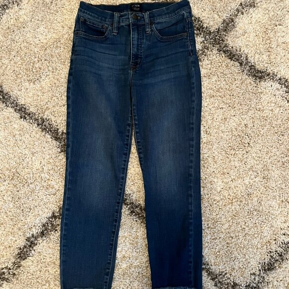 J.Crew 9” Mid-Rise Skinny Jeans size 27 inseam 24 - Picture 2 of 11